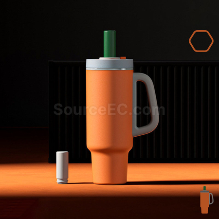 Customization Stainless steel ceramic straw tumbler Corporate Gifts