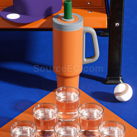 Customization Stainless steel ceramic straw tumbler Corporate Gifts