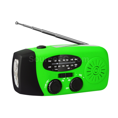 Customization Multifunction Emergency Hand Crank Solar Radio Corporate Gifts
