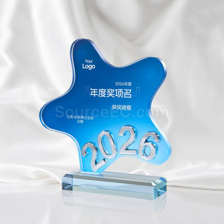 Customization 2026 Crystal Award Corporate Gifts