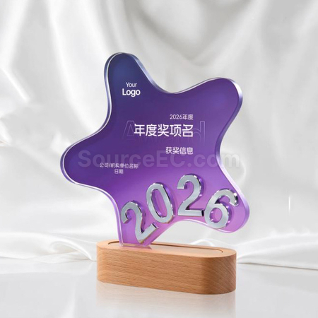Customization 2026 Crystal Award Corporate Gifts
