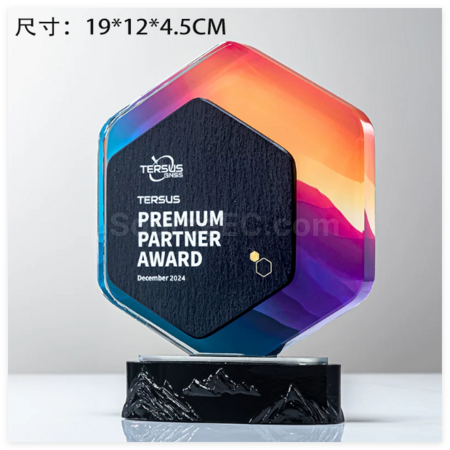 Customization Crystal Marble Trophy Corporate Gifts