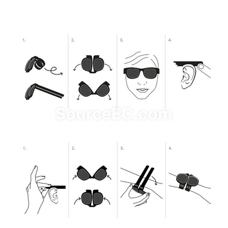 Customization Snap Foldable Sunglasses Corporate Gifts