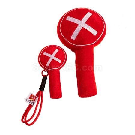 Customization Fluffy Doll Pendant of Right-Wrong Sign Corporate Gifts