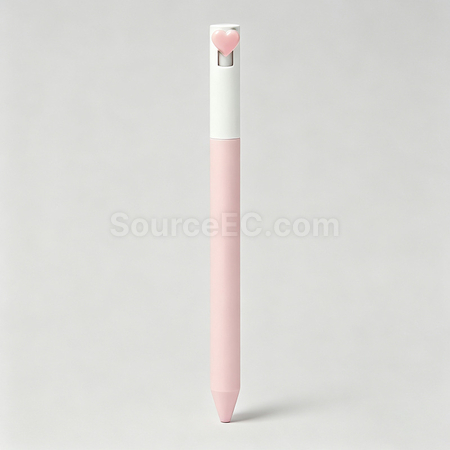 Customization Low-center-of-gravity heart-themed neutral pen Corporate Gifts