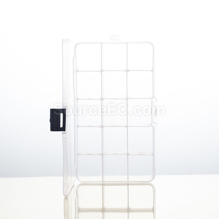 Customization Small 15-Grid Plastic Jewelry Box Corporate Gifts