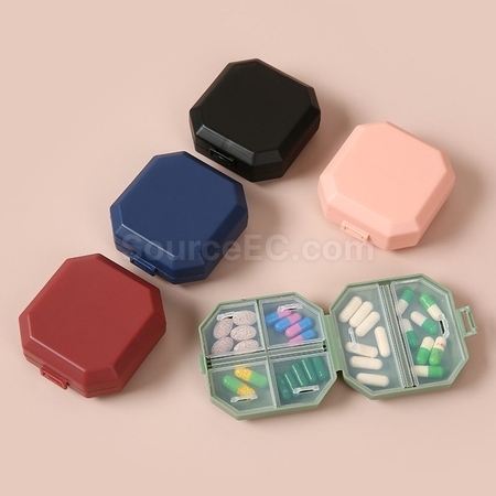 Customization Portable 6-Compartment Pill Box Corporate Gifts