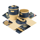 350ML Silicone Collapsible Coffee Cup