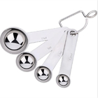 Stainless steel measuring spoon