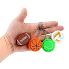 Stress relief keychain