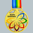 Rope Skipping Metal Medal