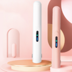 Mini wireless charging straightening and curling hair irons