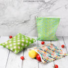 Beeswax food wrap with zipper