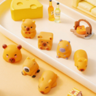 Unzip the capybara squeezable toy