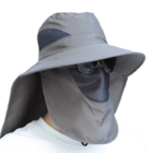All-round sun protection one-piece hat