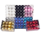 Christmas Electroplated Plastic Decorative Balls