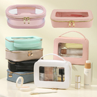 Transparent Hand-held Makeup Bag