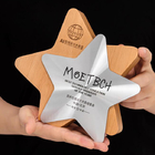 CustomizationSolid Wood Metal AwardCorporate Gifts