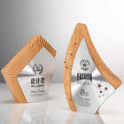 Solid Wood Metal Award