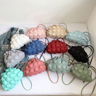 Argyle Drawstring Cloud Bag