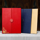 PU Tri-fold Magnetic A4 Certificate