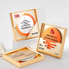 Environmental Protection Bamboo Fiber Metal Medal