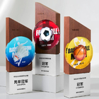 Solid Wood Crystal Award