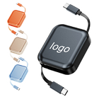 Customization240W Retractable Dual Type-C Transmission CableCorporate Gifts