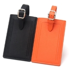 PU Square Luggage Tag
